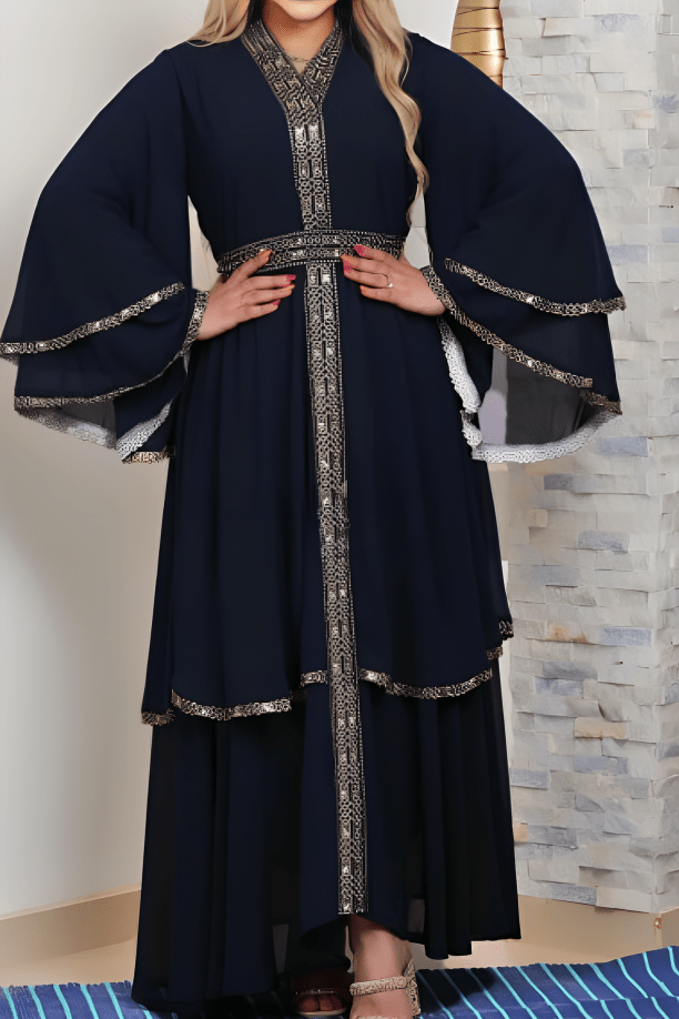 عباية فريدة - شيفون
