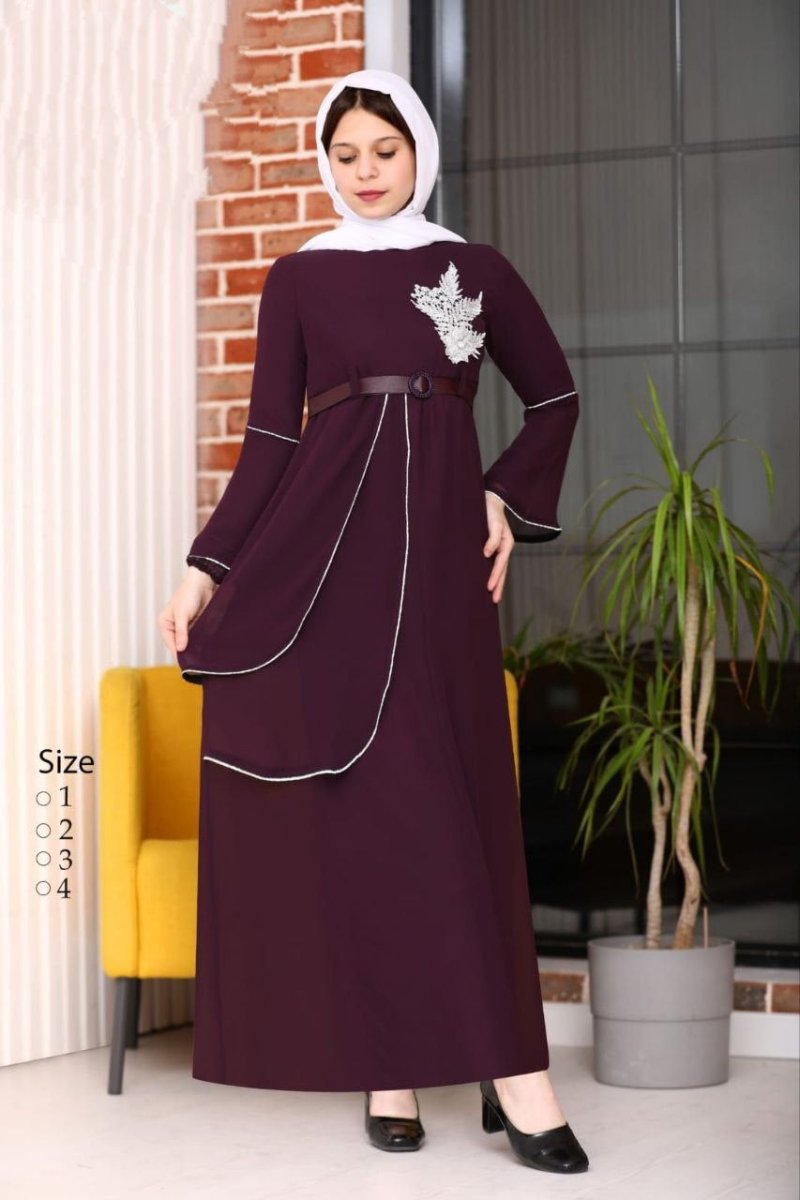 عباية لومي أطفال - شيفون كوري