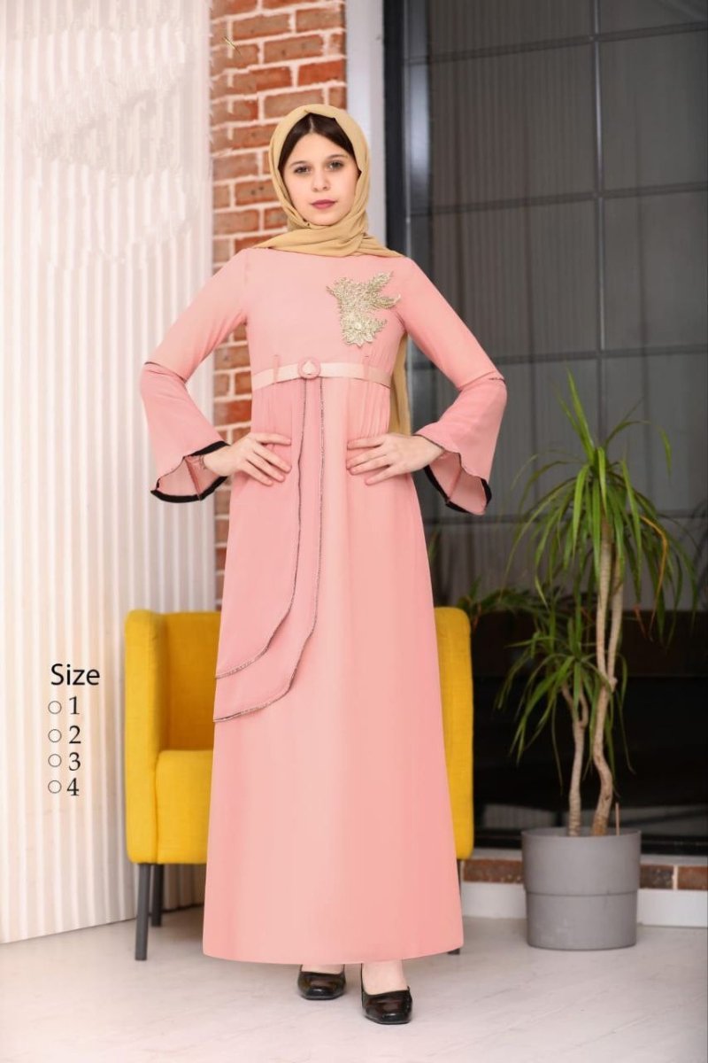 عباية لومي أطفال - شيفون كوري