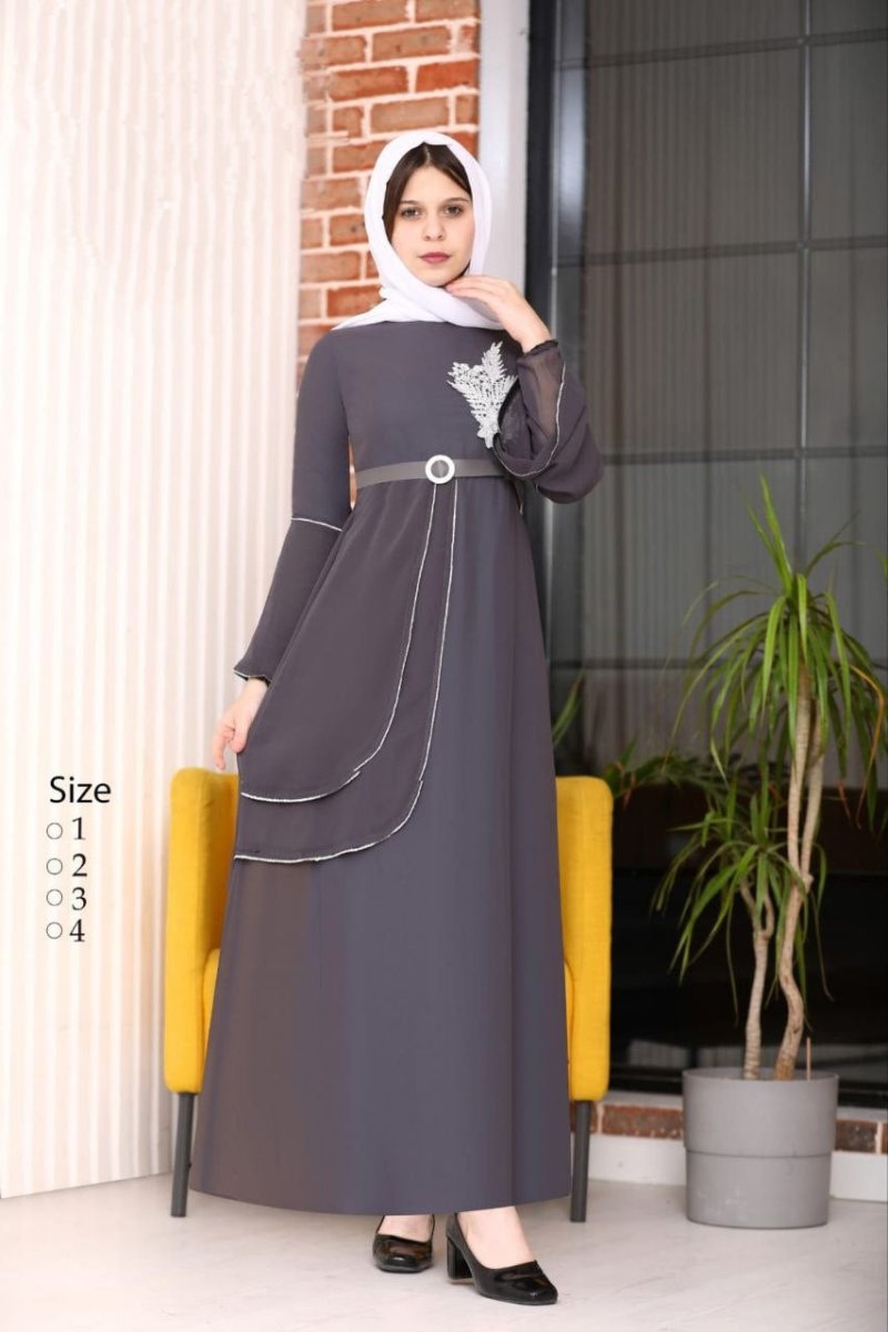 عباية لومي أطفال - شيفون كوري