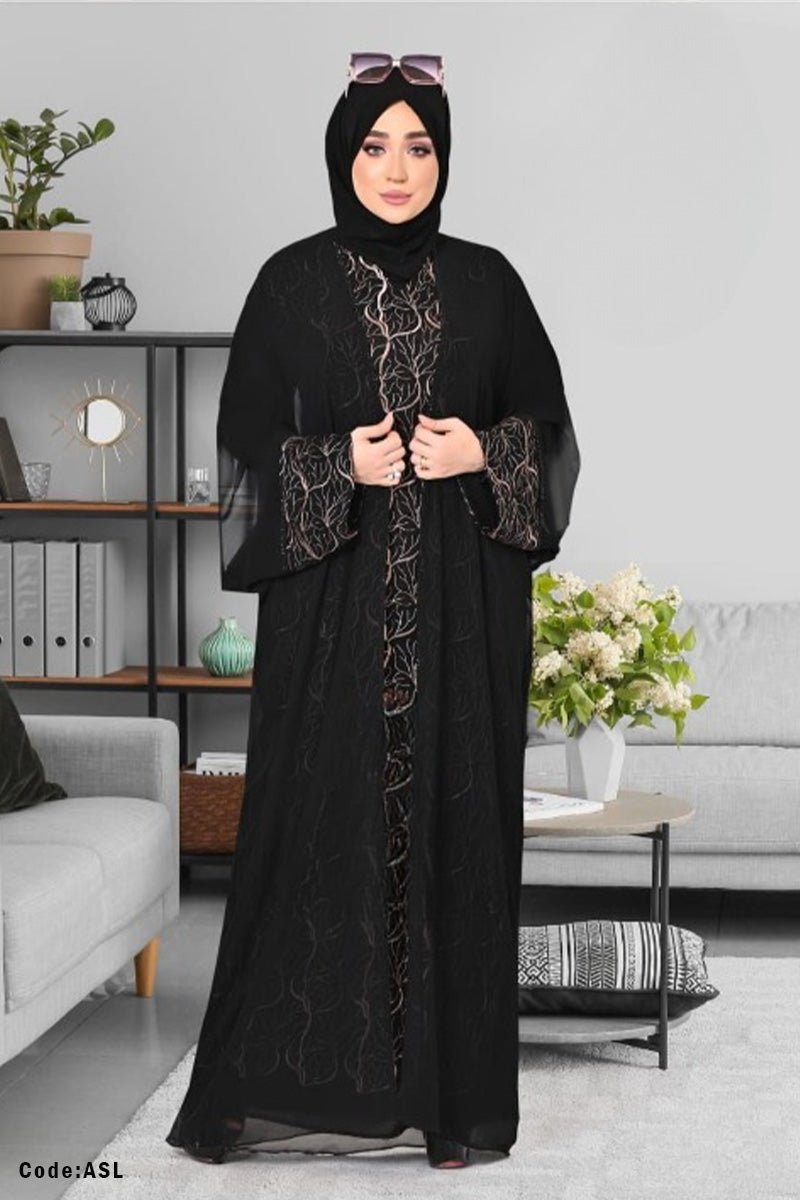 عباية سكره الخليج - شيفون