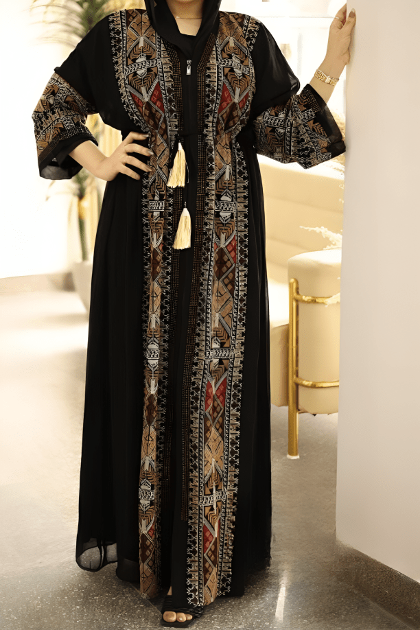 عباية سمر الفخمة - حرير