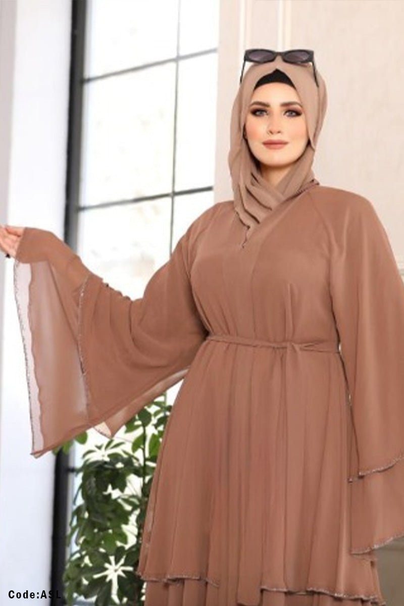 عباية سندس - شيفون