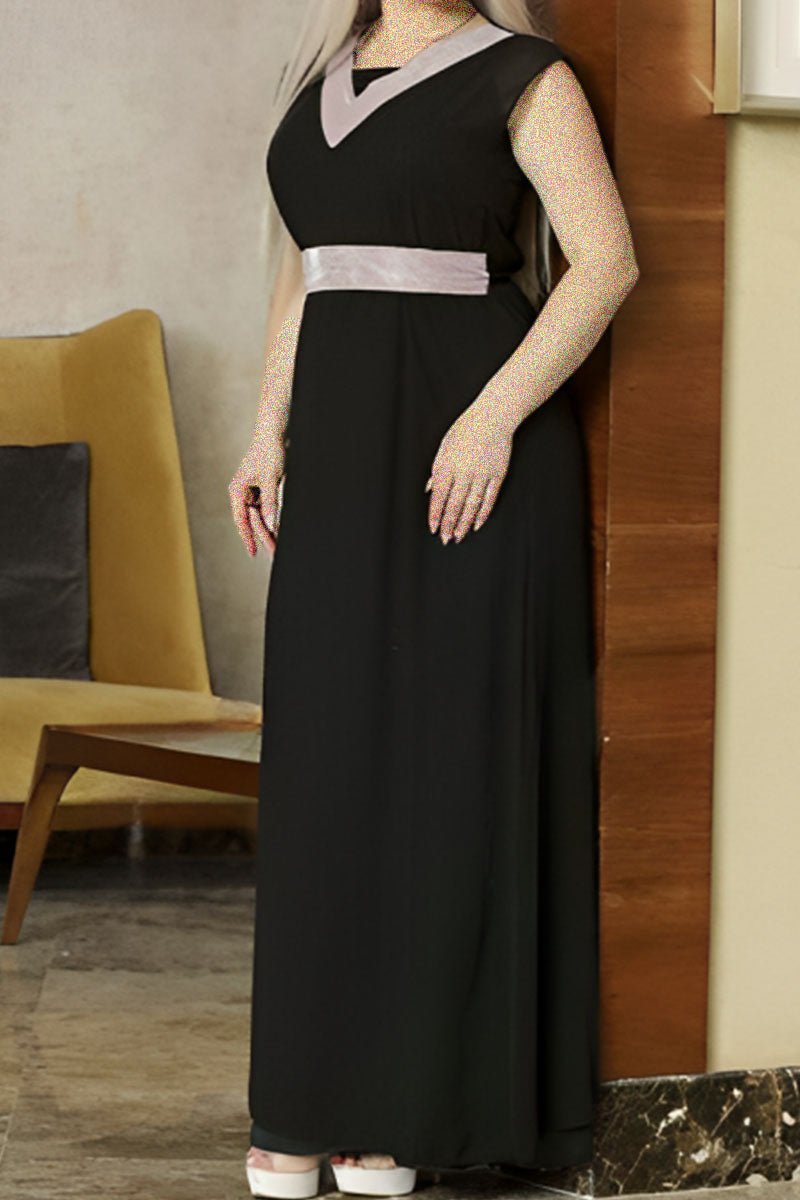 عبايه استقبال مايسه - شيفون