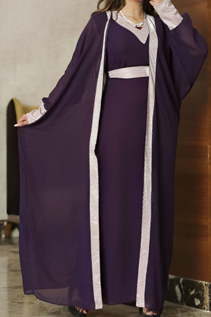 عبايه استقبال مايسه - شيفون