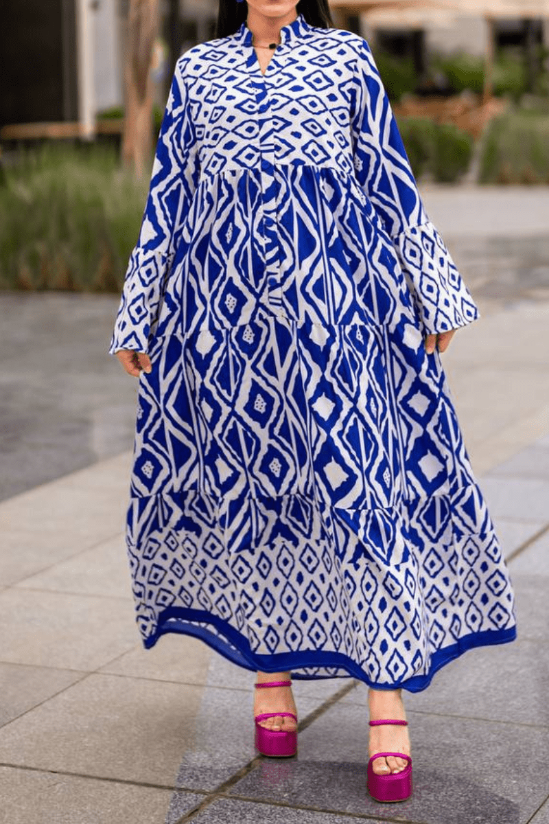 فستان زهرة - قطن