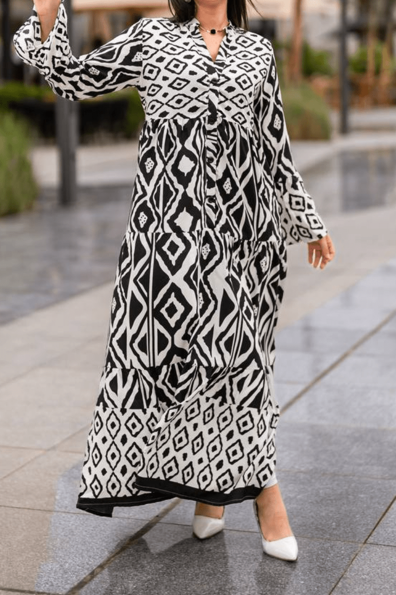 فستان زهرة - قطن