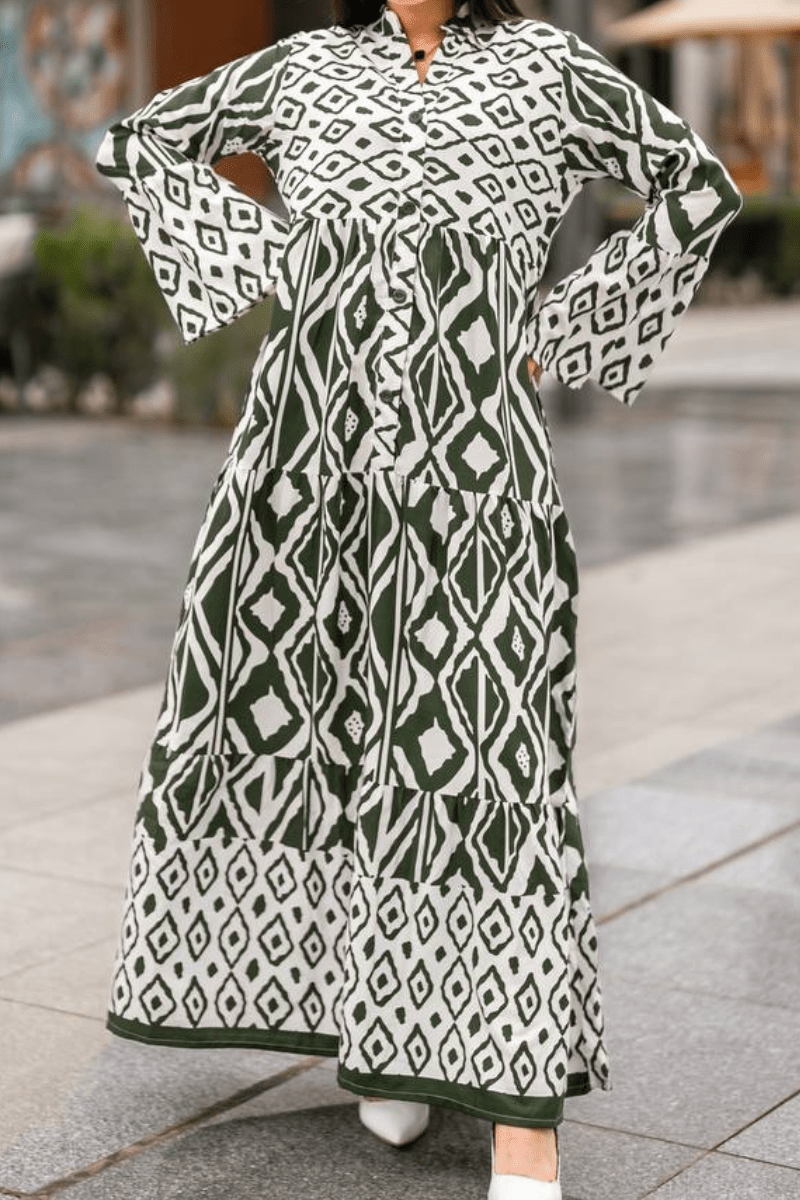 فستان زهرة - قطن