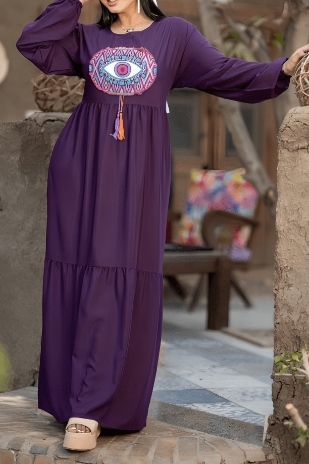 جلابية عيون - قطن