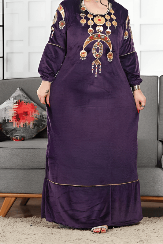 جلابية هديل - قطيفة