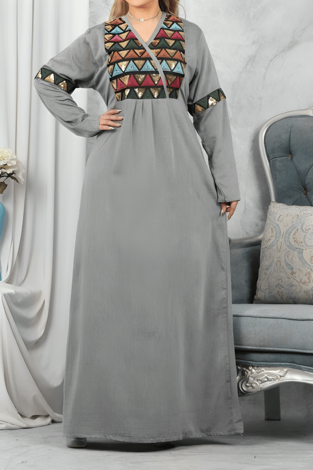 جلابية حوراء - كتان