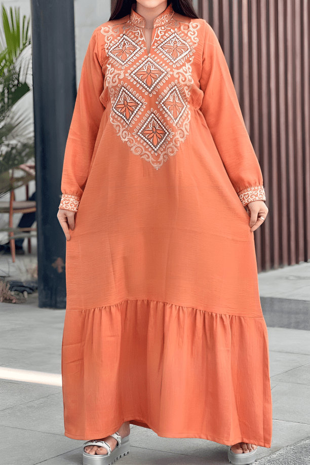 جلابية جميلة - كتان