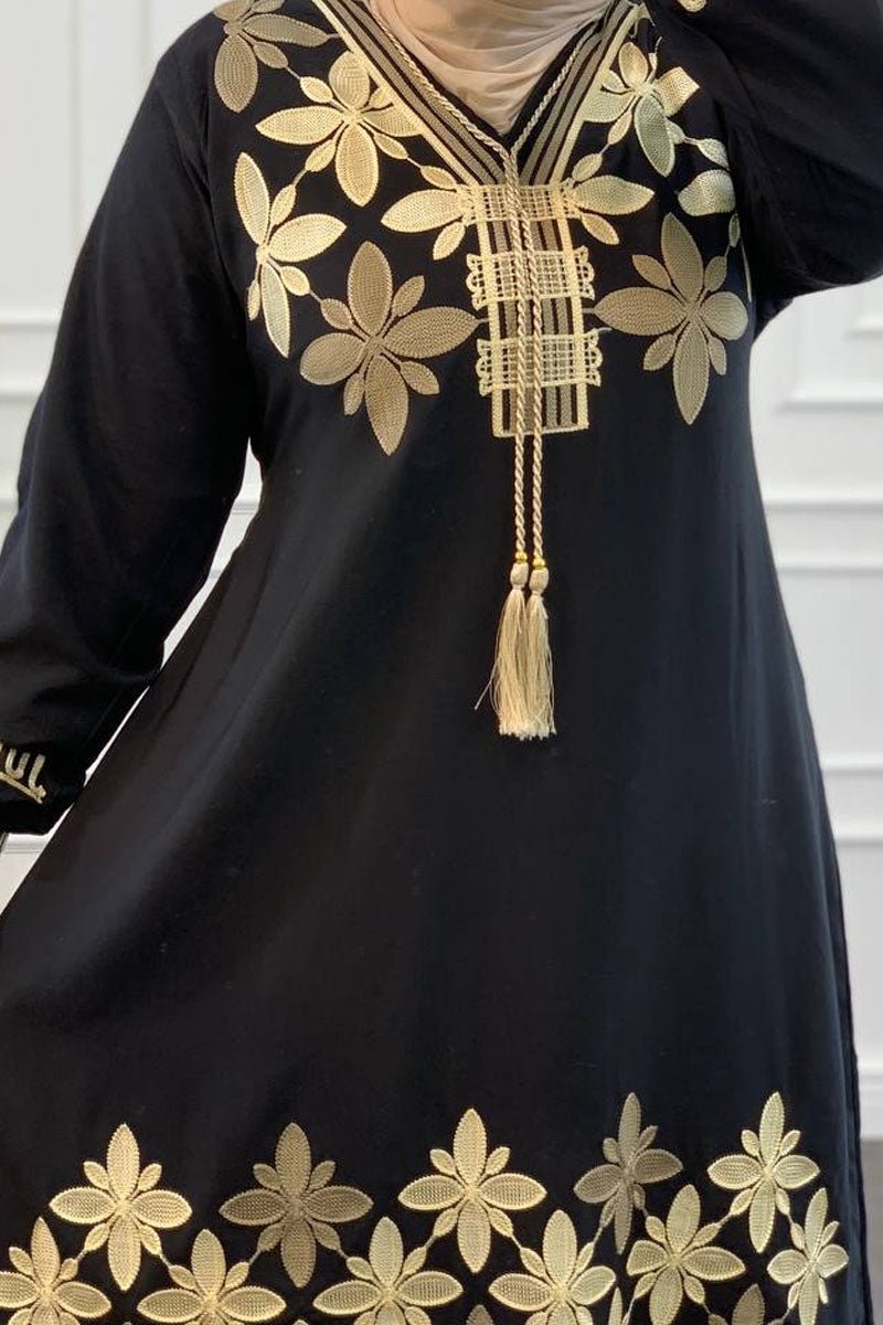جلابية كاملة - قطن