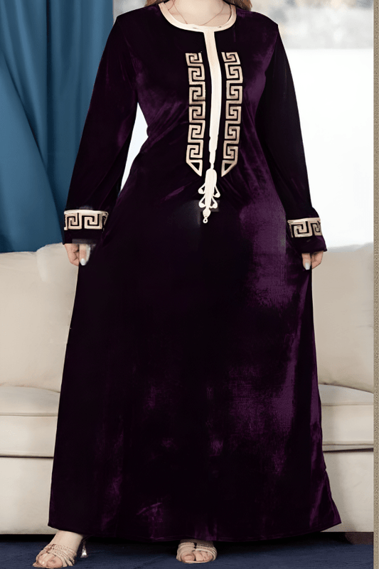 جلابية منيرة - قطيفة