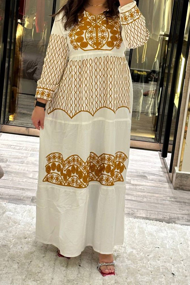 جلابية مرجانة - قطن