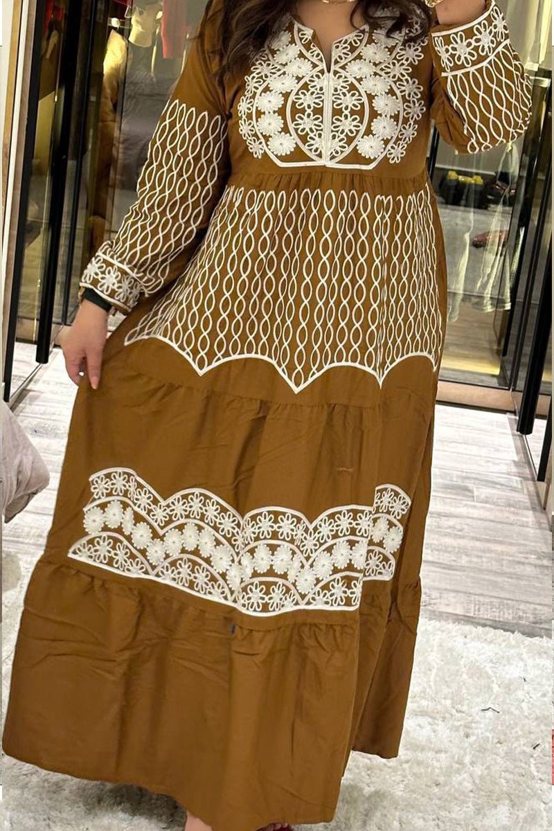 جلابية مرجانة - قطن