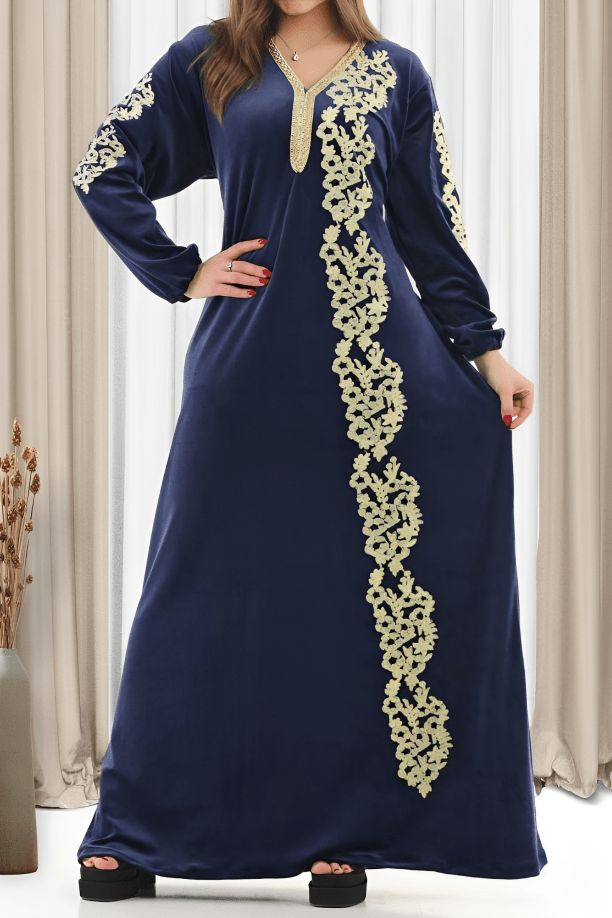 جلابية نيرة - قطيفة