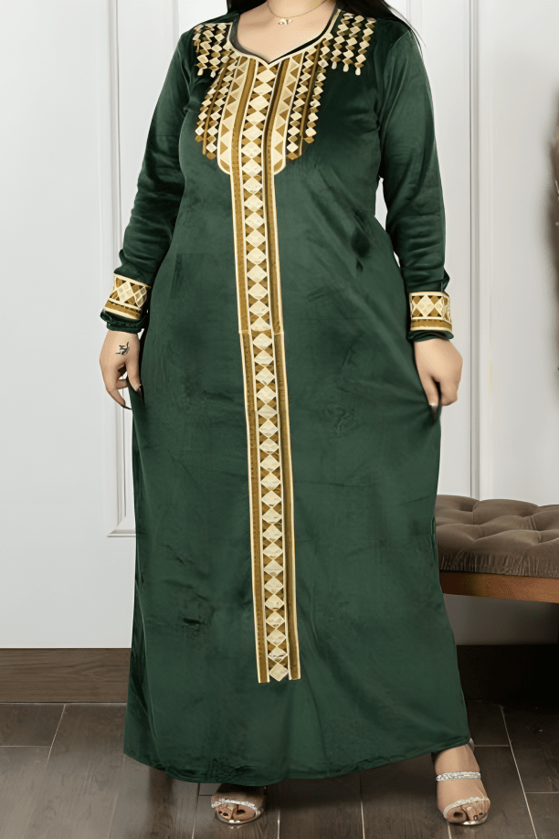 جلابية رحمة - قطيفة