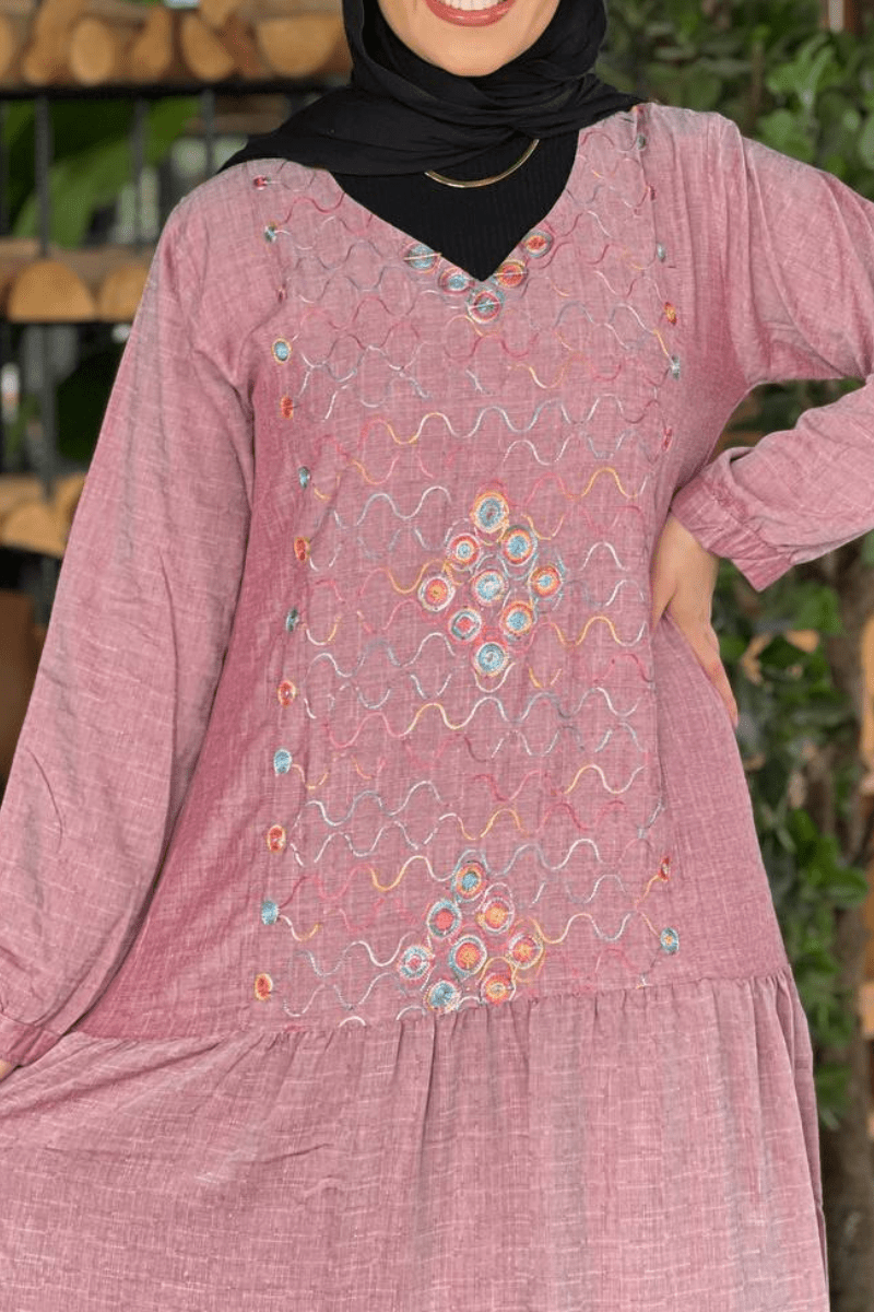 جلابية سُكينة - كتان
