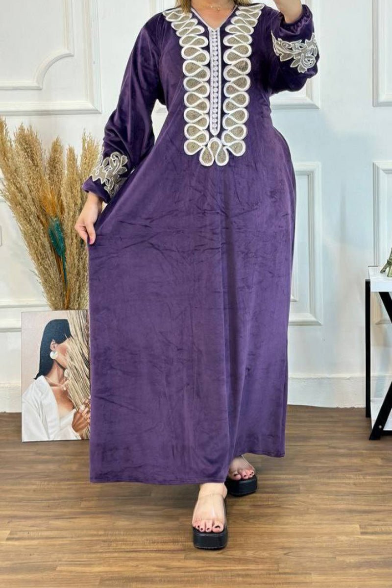 جلابية سكينة - قطيفة