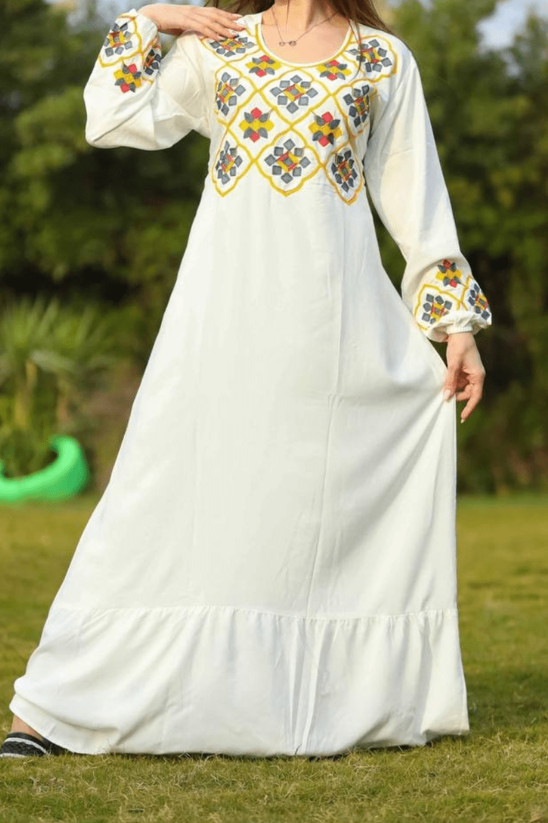 جلابية سميرة - قطن