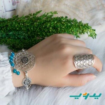 طقم “الحُب” المزخرف – مطلي بماء الفضه (7563098194134)