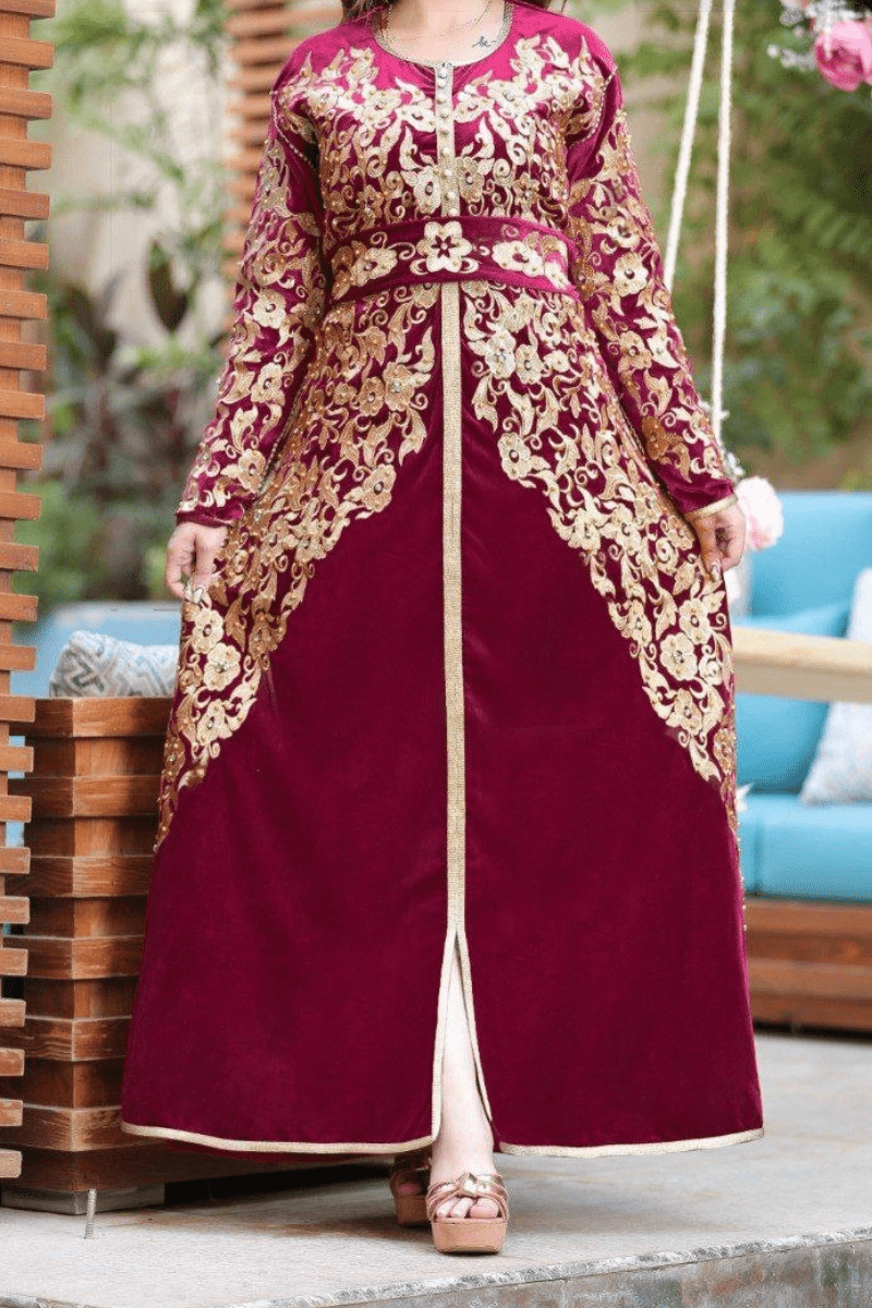 قفطان كادي - قطيفة عالي الجودة