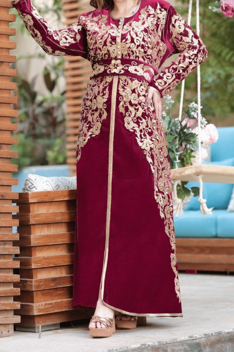 قفطان كادي - قطيفة عالي الجودة