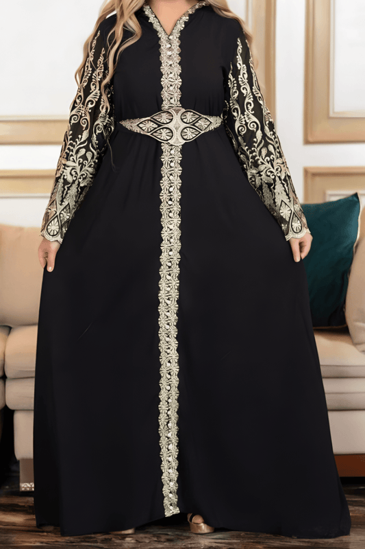 عباية هند الملكية - كريب عالي الجودة