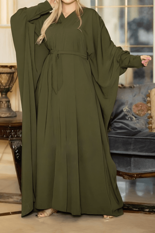 جلابية استقبال بتصميم فراشة - كريب
