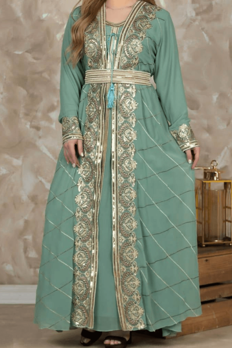 قفطان زينة - شيفون مبطن