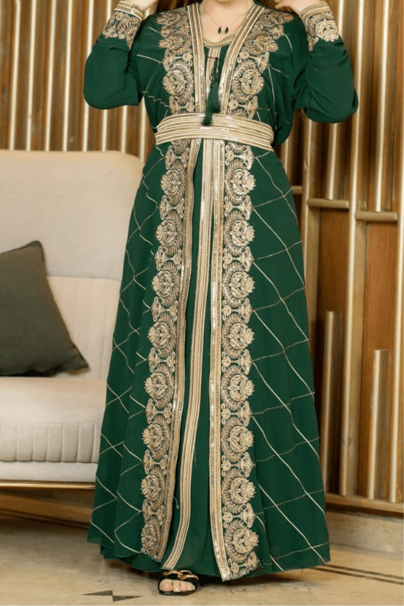قفطان زينة - شيفون مبطن