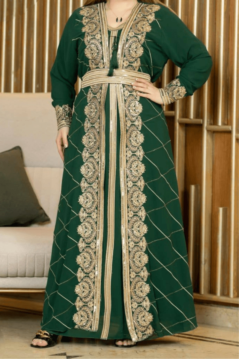 قفطان زينة - شيفون مبطن
