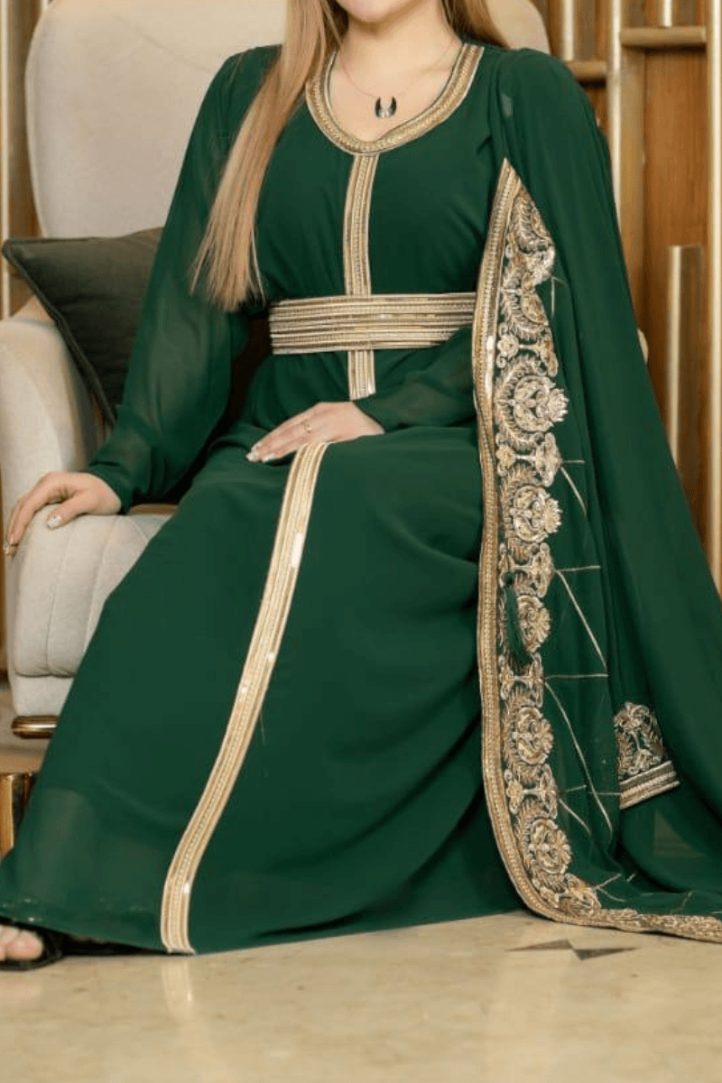 قفطان زينة - شيفون مبطن