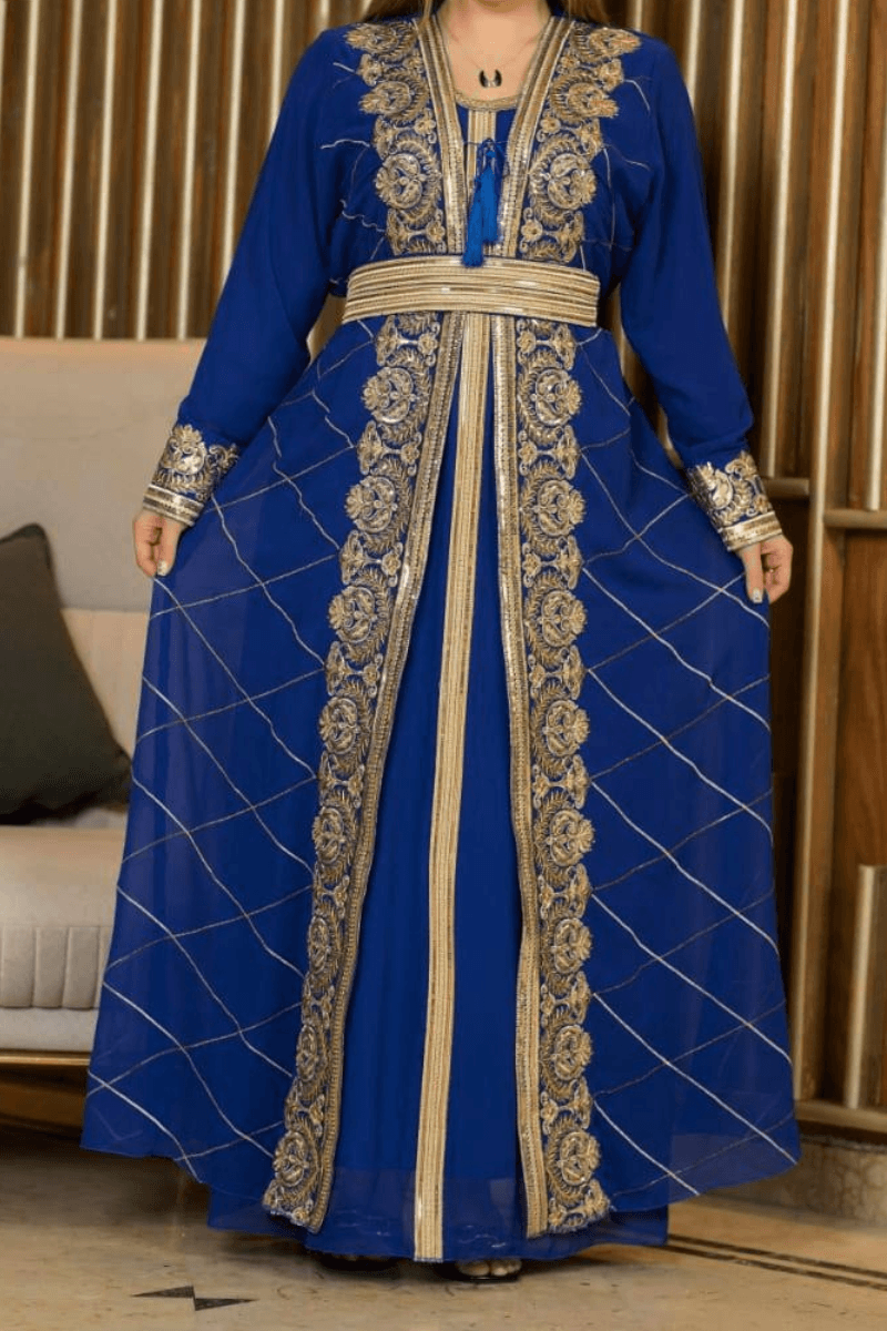 قفطان زينة - شيفون مبطن