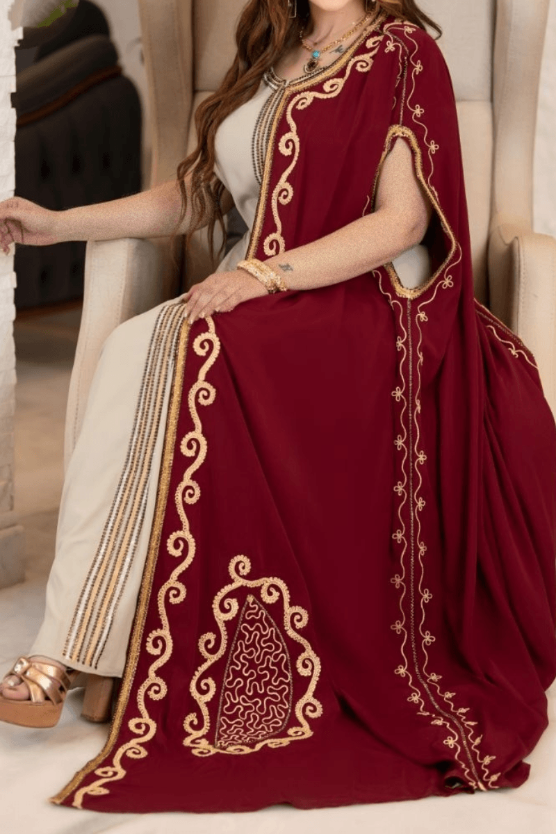 طقم عباية ابتهال - كريب