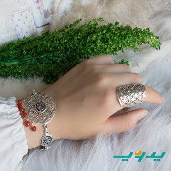 طقم “الحُب” المزخرف – مطلي بماء الفضه (7563098194134)