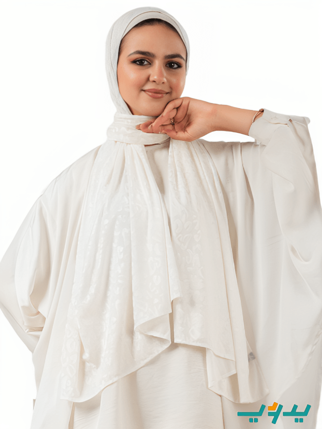 طرحة بتصميم ناعم - كويتي تايجر