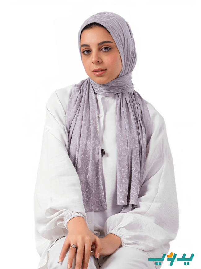 طرحة بتصميم ناعم - كويتي تايجر