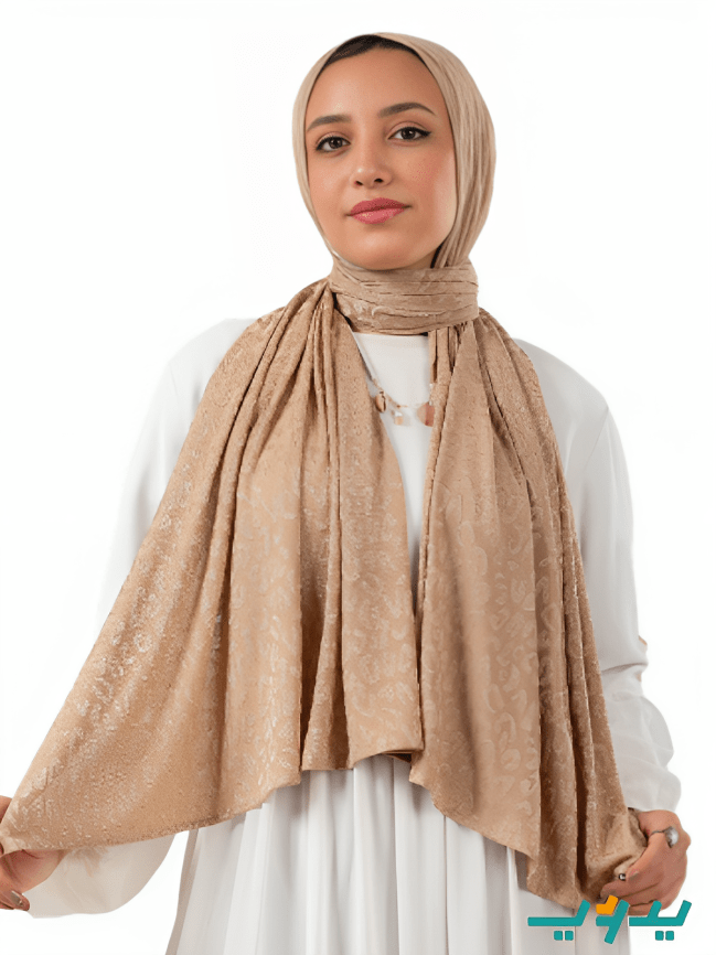 طرحة بتصميم ناعم - كويتي تايجر